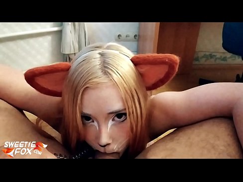 ❤️ Kitsune ingoia il cazzo e sborra in bocca ️ Slutsal it.xxxdesichudai.ru ❤️